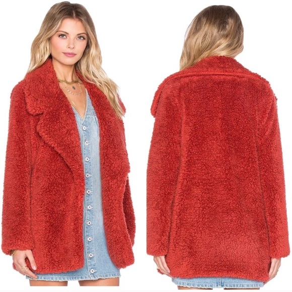 Tularosa Jackets & Blazers - TULAROSA TEDDY BEAR COAT REVOLVE LOVERS FRIENDS